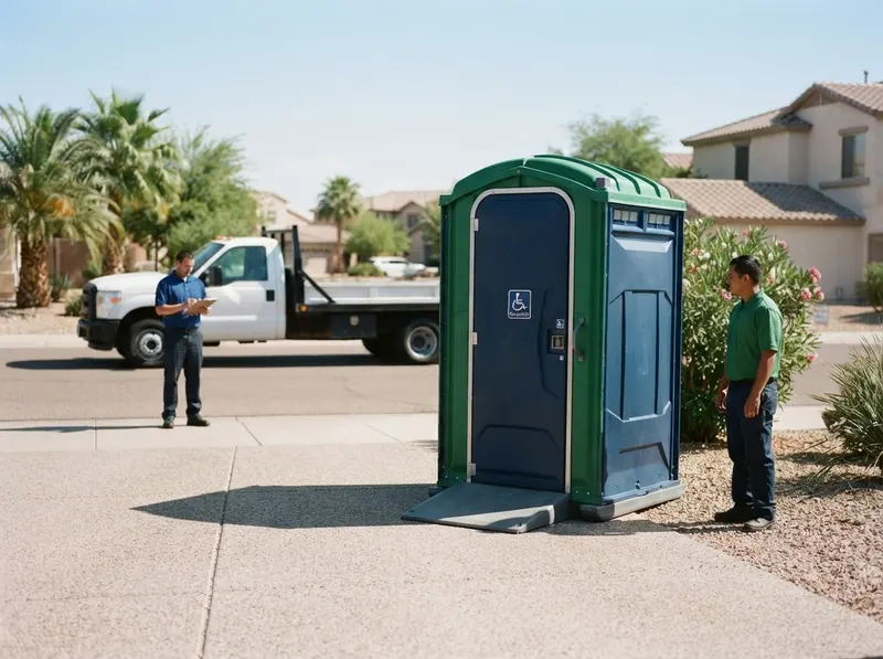 ADA Accessible Portable Toilet in Goodyear, AZ