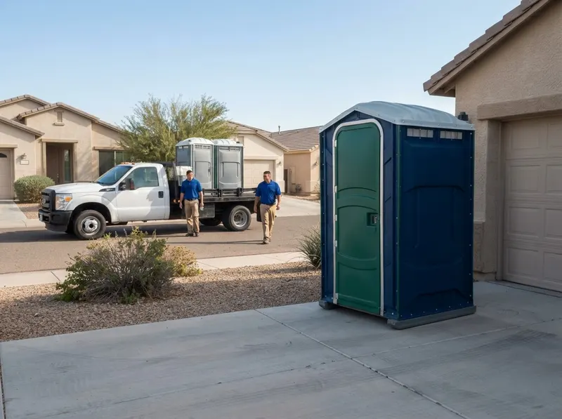 Deluxe Portable Toilet in Goodyear, AZ