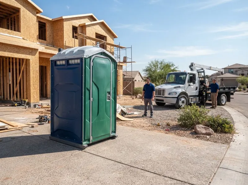 High-Rise & Crane-Lift Portable Toilets in Goodyear, AZ