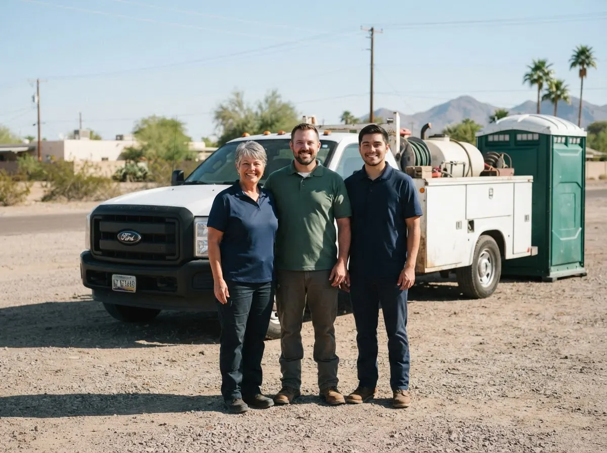 The ClearWillow Portable Toilets team — portable toilet rentals in Goodyear, AZ